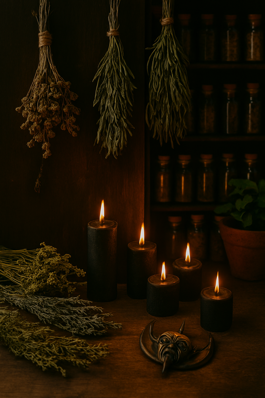 Herbs and Candles